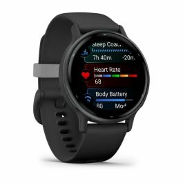 Garmin AAAAH39016 Reloj GPS Vivoactive 5, Smartwatch con WiFi, Pantalla 30.4mm (1.2"), Gris con Correa Negra