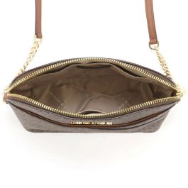 Bolso Mujer Michael Kors Jet Set Marrón 21 x 16 x 9 cm Bolso Mujer Michael Kors Jet Set Marrón 21 x 16 x 9 cm