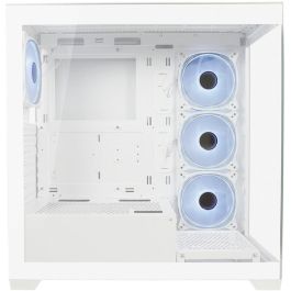 LC-Power LC-715W-ON Midi Tower PC Gaming Blanco ATX/Micro ATX/Mini-ITX Vidrio Templado Ventana Lateral