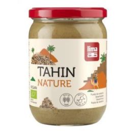 LIMA Tahin Tostado Bio 500g sin Sal. Crema de sésamo integral rica en calcio y proteínas, ideal para hummus. Precio: 8.5000003. SKU: B1CXEK4LK5