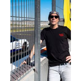 Camiseta de Manga Corta Hombre RADIKAL WINNERS NEVER QUIT Negro L