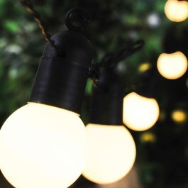 Home Deco Factory Guirnalda Solar 20 LED Blanca