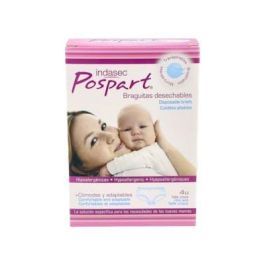 Indasec Braga Desechable Post Parto Talla Única T/U 4 Unidades Precio: 6.5000001. SKU: S0544684