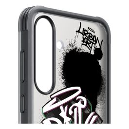 Samsung EF-JS936 Funda Rugged Flipsuit para Galaxy S25+, Negro Multicolor