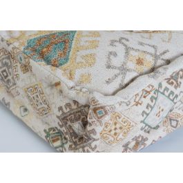 DKD Home Decor Sanki Sillón Beige Amarillo 76 x 13 x 145 cm Set de 4