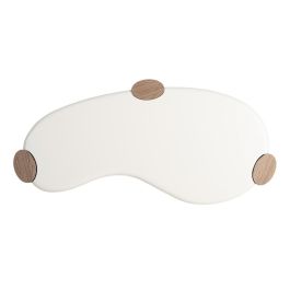 Mesa Centro Blanco-Natural Dm Salón 125 X 60 X 41 cm