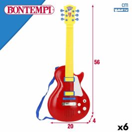 Guitarra Infantil Bontempi 20 x 56 x 4 cm (6 Unidades) Guitarra Infantil Bontempi 20 x 56 x 4 cm (6 Unidades)