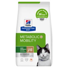 Hill's Alimento Húmedo para Gato Feline Metabolic + Mobility - Reducción Peso y Soporte Articular, Sabor Pollo, 3 kg Precio: 85.844. SKU: B1BN5DZEG7