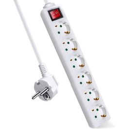 Avant Connect Base Múltiple Avant con 6 Tomas y 3 Metros de Cable + Interruptor 3G, 1.5mm2, Máx. 3680W - REF: MAX3680W Precio: 7.9618. SKU: B19NXFML9A