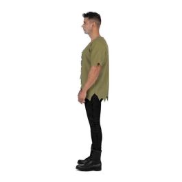 Disfraz infectado camiseta, aplicaciones de látex y bote de látex talla m Disfraz infectado camiseta, aplicaciones de látex y bote de látex talla m