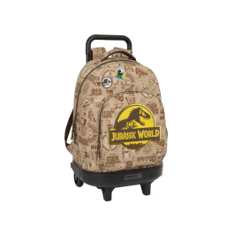 Mochila Escolar con Ruedas Jurassic World 33 x 45 x 22 cm