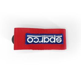 Sparco S01637RS Cinta de Remolque Roja de Longitud Fija para Coche de Recuperación, Agujero de 15mm