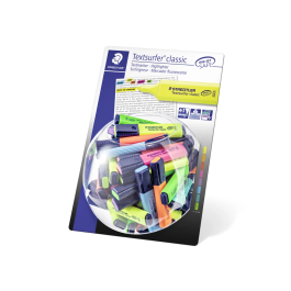 Staedtler Textsurfer Classic Marcador Fluorescente, Colores Surtidos, Expositor 100 Unidades Precio: 77.50000027. SKU: B13VMSAR37