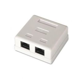 Aisens Roseta de Superficie RJ45 Cat.6 UTP 2 Tomas Blanco - RoHS Precio: 2.50000036. SKU: B167ALVKYK