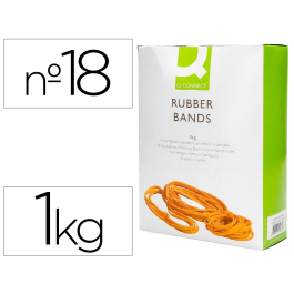 Q-connect N.18 Bandas Elásticas 1000 gr 180 x 1,6mm x16 mm Precio: 16.50000044. SKU: B1H7BVAS2Q