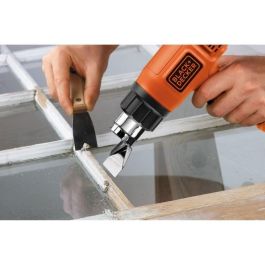 Black+Decker Decapador térmico 1750W kx1650-qs, 2 temperaturas 460-600°C, caudal de aire 570/740 l/min