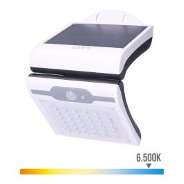 Aplique solar 2 W 220lm 6.500k con sensor color blanco edm