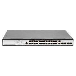 DIGITUS Switch Gigabit Gestionado Negro 24 Puertos