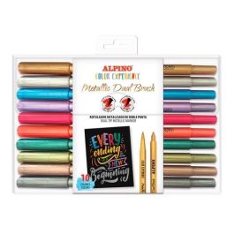 Alpino Rotuladores Color Experience Metallic Dual Brush Doble Punta Surtidos Estuche 10 Ud Lettering Decorar Pintar Precio: 7.58999967. SKU: B199CY8X35