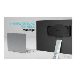 I-TEC UNIVERSAL DUAL 4K DOCK PD Conexión USB-C Power Delivery 85W Dual 4K Ultra HD Negro