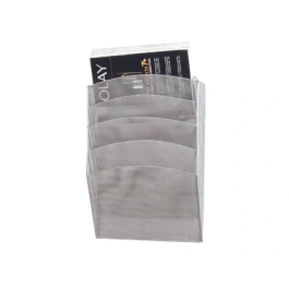 Q-connect Expositor Mural de Pared con 5 Bandejas DIN A4 Plateado Metalico 9,3x31,5x44 cm Precio: 27.50000033. SKU: B17SXYN59R