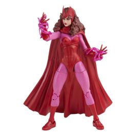 HASBRO Scarlet Witch Retro Marvel Legends 15cm Figura articulada con accesorios