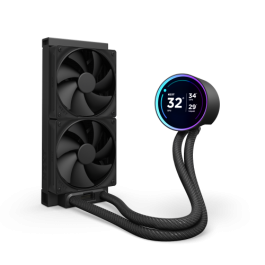 NZXT Kraken Elite 240 Procesador Sistema de refrigeración líquida todo en uno 12 cm Negro 1 pieza(s) NZXT Kraken Elite 240 Procesador Sistema de refrigeración líquida todo en uno 12 cm Negro 1 pieza(s)