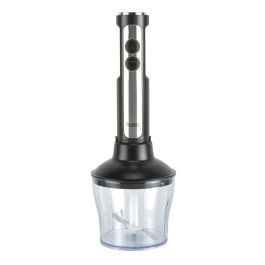 Bourgini Batidora de Mano 1200W con Accesorios (Picadora 600ml, Vaso 800ml, Batidor)