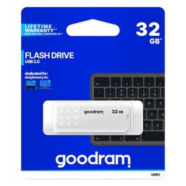 Goodram UME2 Memoria USB 32GB USB 2.0 Velocidad Escritura 5MB/s Color Blanco