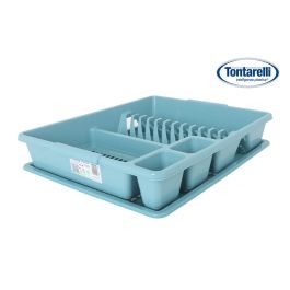 Escurreplatos con bandeja Scolap Azul Delfin 47x38 cm - Inde (12 Unidades) Precio: 75.49999974. SKU: B1ABF9WJZ8