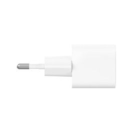 Belkin Cargador de Pared USB-C 25W Blanco con Cable USB-C a USB-C