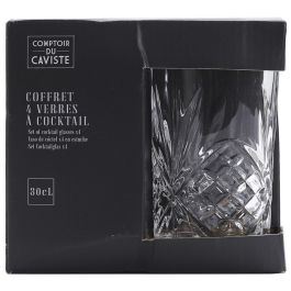 Cook Concept Juego de 4 Vasos Altos de Cóctel 300 Ml Colección Cocktail