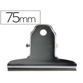 Q-connect Pinza Metálica Sujetapapeles Cromada 75 mm Precio: 15.49999957. SKU: B1EKGSQ55Z
