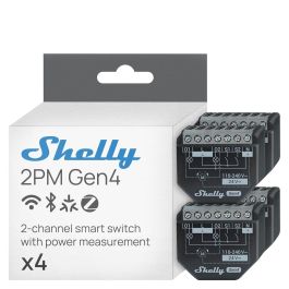 Shelly pack 4 módulo switch 2PM Gen4 Precio: 157.79000039. SKU: B189757VHY