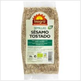 BIOGRA Sésamo Tostado Bio 250g - Semillas de Sésamo Ecológico para Ensaladas y Postres, Sin Lactosa y Vegano Precio: 4.4999999. SKU: B1E89CF3G5