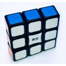 Qiyi Cubo Rubik Super Floppy 3x3x1 Bordes Negros