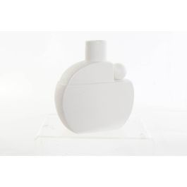 DKD Home Decor Jarron Scandi Blanco Ceramica 7 x 19.5 x 17 cm (2 Unidades)