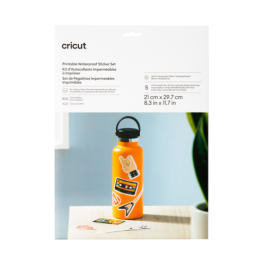Cricut 2010353 Vinilo de Transferencia Térmica Liso Blanco 210x297 mm 6 Hojas