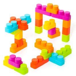 Caja bloques y puzzles blandos con 15 piezas. Caja bloques y puzzles blandos con 15 piezas.