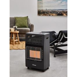 Favex FAV3451571029902 Estufa Auxiliar Infrarroja de Butano Kern - Encendido Piezo - 3 Niveles de Potencia - Calienta hasta 40m²
