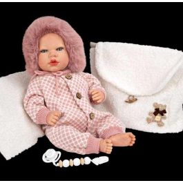 Muñeca reborn manuela con bolso y cojin 40 cm cuerpo blando Muñeca reborn manuela con bolso y cojin 40 cm cuerpo blando