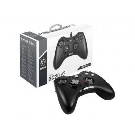 MSI MSI FORCE GC20 V2 Gaming Controller 'PC and Android ready, Wired, adjustable D-Pad cover, Dual vibration motors, Ergonomic design, detachable cables' MSI MSI FORCE GC20 V2 Gaming Controller 'PC and Android ready, Wired, adjustable D-Pad cover, Dual vibration motors, Ergonomic design, detachable cables'