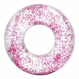 Flotador Hinchable Donut Intex Transparente Purpurina Ø 119 cm (6 Unidades) Flotador Hinchable Donut Intex Transparente Purpurina Ø 119 cm (6 Unidades)