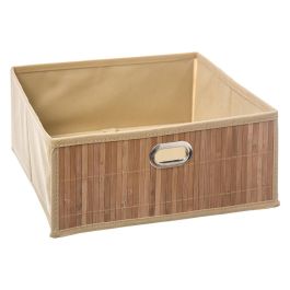 5Five Cesta para Mueble de Almacenaje Bambú Natural 31 x 31 x 13,5 cm Precio: 5.50000055. SKU: B1HTE7M6XT