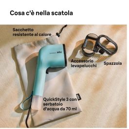 Plancha de Vapor Vertical Braun GS3013GR 1100 W