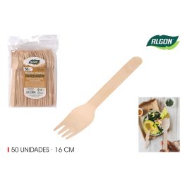 Algon Set de 50 Tenedores de Madera de 16 cm (20 Unidades) Precio: 22.94999982. SKU: B1H65KTDXW