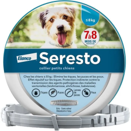 Seresto Collar Antiparasitario Control de Plagas para Perros Pequeños (hasta 8 kg) - 7 a 8 Meses de Protección Precio: 48.50000045. SKU: B1DP9WV35S