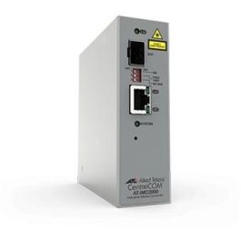 Allied Telesis AT-IMC2000T/SP-980 - Conversor de Medios Industrial Gigabit 10/100/1000T a SFP 100/1000X - Temp. Extendida Allied Telesis AT-IMC2000T/SP-980 - Conversor de Medios Industrial Gigabit 10/100/1000T a SFP 100/1000X - Temp. Extendida Precio: 604.50000017. SKU: B174484STG