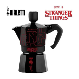 Bialetti Cafetera Italiana Moka Express Colección Stranger Things, 6 Tazas (270 ml), Color Negro/Rojo - BIA8006363095273 Precio: 91.6212. SKU: B12KHMFSZ2
