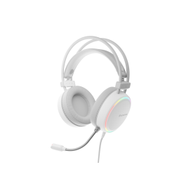 GENESIS Neon 613 Auriculares Gaming Alámbricos USB-A y Jack 3.5mm Diadema Circumaural con Micrófono Boom Iluminación RGB Blanco Precio: 22.49999961. SKU: B1FKXGC9YC